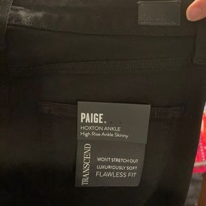 Size 29 black Paige jeans